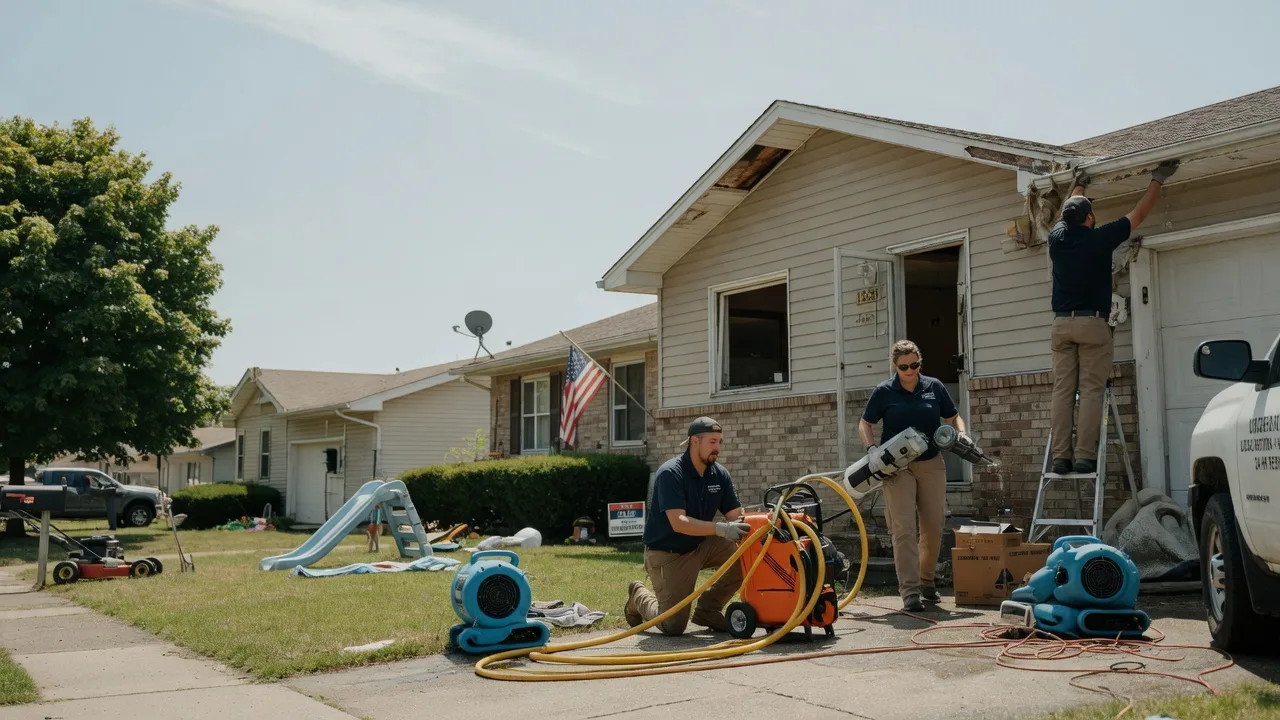 Water Damage Restoration in Ewing, IL near me